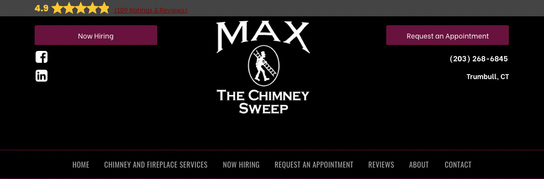 XXX DO NOT USE XXX Max the Chimney Sweep